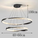 Axyaa Modern Pendant Ceiling Chandelier for Indoor Dining Room & Living Room Lighting