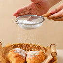Axyaa Stainless Steel Flour Sieve Fine Mesh Strainer Colander Pastry Baking Tools