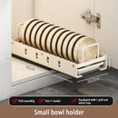 Axyaa Stainless Steel Dish Rack Cabinet Organizer Under Sink Basket