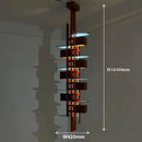 Axyaa Solid Wood Pendant Light - Frank Lloyd Wright Taliesin Chandelier