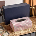 Axyaa Luxury Ceramic Drawer Tissue Box for Home Decor, Creative Living Room Decoration