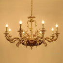 Axyaa French Country Style Copper Chandelier for Bedroom and Dining Room