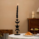 Axyaa Nordic Iron Candlestick Assembly for Romantic Dining Table Decor