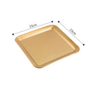 Axyaa Stainless Steel Food Tray Set for Buffet Serving & Meal Presentation