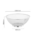 Axyaa Stainless Steel Flour Sieve Colander Basket Kitchen Strainer