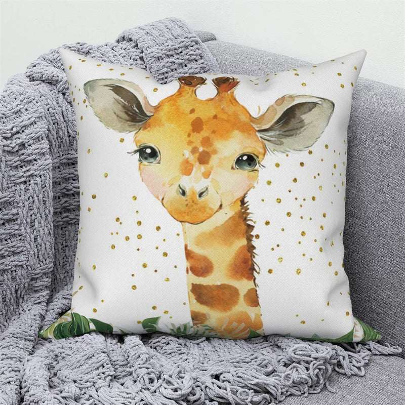 Axyaa Cute Animal Sofa Cushion Cover - 30x50