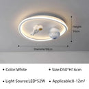 Axyaa Astronaut LED Ceiling Lamp for Kids Room and Study - Creative Planet Theme