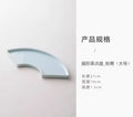 Axyaa Large Snack & Dim Sum Ceramic Dessert Tray with Dried Fruit, Chinese Style.