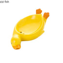 Duck Ceramic Soap Dish Table Top Holder by Axya