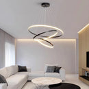 Axyaa LED Pendant Light Chandeliers for Home Decor, Modern Indoor Hanging Lighting