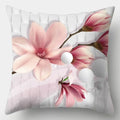 Axyaa Retro Flowers Pillowcase 45cmX45cm Square Sofa Cushion Cover