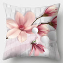 Axyaa Retro Flowers Pillowcase 45cmX45cm Square Sofa Cushion Cover