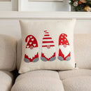 Axyaa Christmas Hat Velvet Chenille Pillowcase - 45x45cm