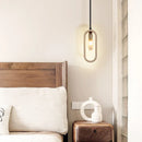 Axyaa Wabi Sabi Style Yellow Stone Pendant Light