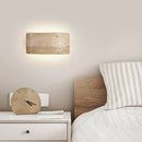 Axyaa Stone LED Wall Sconce: Bedroom Kitchen Aisle Modern Minimalist Light