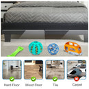Axyaa Under Couch Pet Blocker - Adjustable Clear Furniture Gap Stopper