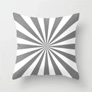 Axyaa Geometric Grey Pillowcase Set