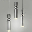Axyaa Modern Nordic Villa GU10 Pendant Lights Gold Chrome Black Metal Lustre Fixtures