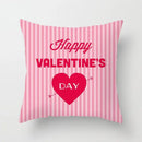 Axyaa Love Heart Cushion Cover for Living Room Sofa Valentine's Day Home Decor