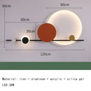 Axyaa Nordic Minimalist Luxury Wall Lamp for Bedroom and Living Room