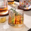 Axya High Beauty Whiskey Glass Cup Creative Texture Water Cup Tea Cups