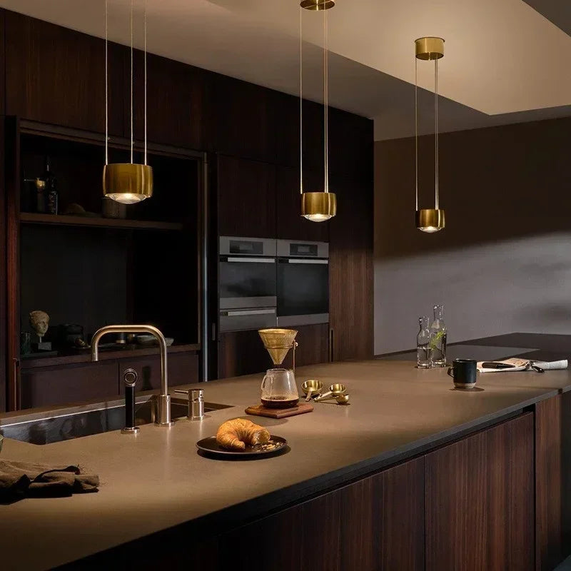 Axyaa Royal Pendant Light for Kitchen Island Dining Table Nordic Bedroom LED Fixture
