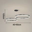 Axyaa LED Chandeliers | Modern Dining Room Pendant Light | Indoor Ceiling Lamp