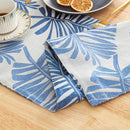 Axyaa Elegant Leaf Table Runner for Home Dining and Coffee Table Decor
