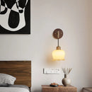 Axyaa Nordic LED Wall Lamp Walnut Wood Bar Porch Stair Light Adjustable Luminaire