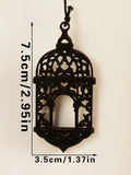 Axyaa Hollow Moon and Star Lantern: DIY Ramadan and Eid Festival Decor, Islamic Gift