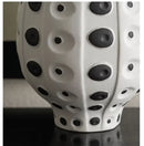 Axyaa Spotted Ceramic Vase: Modern Home Decor for Dining & TV Cabinet