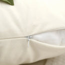 Velvet Christmas Festival Flower Round Pillowcase by Axyaa - Cozy Home Decor