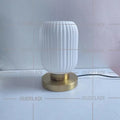 Axyaa Glass Table Lamp for Bedroom Study & Living Room Decor