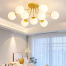 Axyaa Magic Bean LED Glass Ball Chandelier for Home Decor Lighting