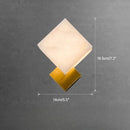 Axyaa Alabaster Wall Lamp All Copper Fixture Bedroom Staircase Headboard
