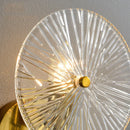 Axyaa Crystal Light Luxury Wall Lamp: Elegant American Design, Bright LED for Bedroom & Living Room