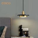 Axyaa Gold Copper Marble Chandelier for Home Cafe Decoration