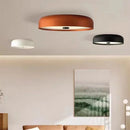 Axyaa Eyelight Ceiling Light: Orange Black White Minimalist Lights for Kitchen Living Room Decor