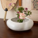 Axyaa Ceramic Flowerpot Vase for Home Decor and Flower Arrangement