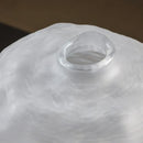 Axyaa Irregular Pleats Glass Vase for Home Decor