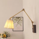 Axyaa Wood LED Wall Sconce Modern Rotatable 2 Arms Stair Light