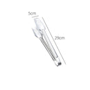 Axyaa Crown Hollow Stainless Steel Food Clip - Non-slip Kitchen Tongs