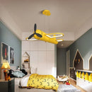 Axyaa Airplane Kids Room LED Pendant Light