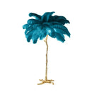 Axyaa Feather Floor Lamp Resin Art Lighting Modern Nordic Atmosphere Table Light