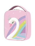 Axyaa Kids Portable Stripe Lunch Bag Tote- Insulated Cooler Thermal Food Picnic