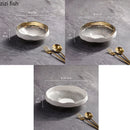 Axya Ceramic Salad Soup Pasta Dessert Snack Bowl Set - Restaurant Quality Tableware