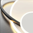 Axyaa Gold/Black LED Ceiling Lamp: Stylish Indoor Lighting Chandelier for Home Decor