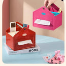 Axyaa Desktop Storage Organizer Rack for Remote Control and Cosmetics
