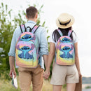 Axyaa Tie Dye Stitch Backpack for Students and Teens