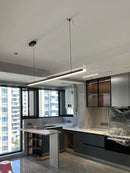 Axyaa LED Chandelier: Modern Nordic Office Dining Room Kitchen Pendant Lights